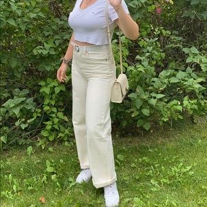 Levi’s wideleg rib cage jeans NWT